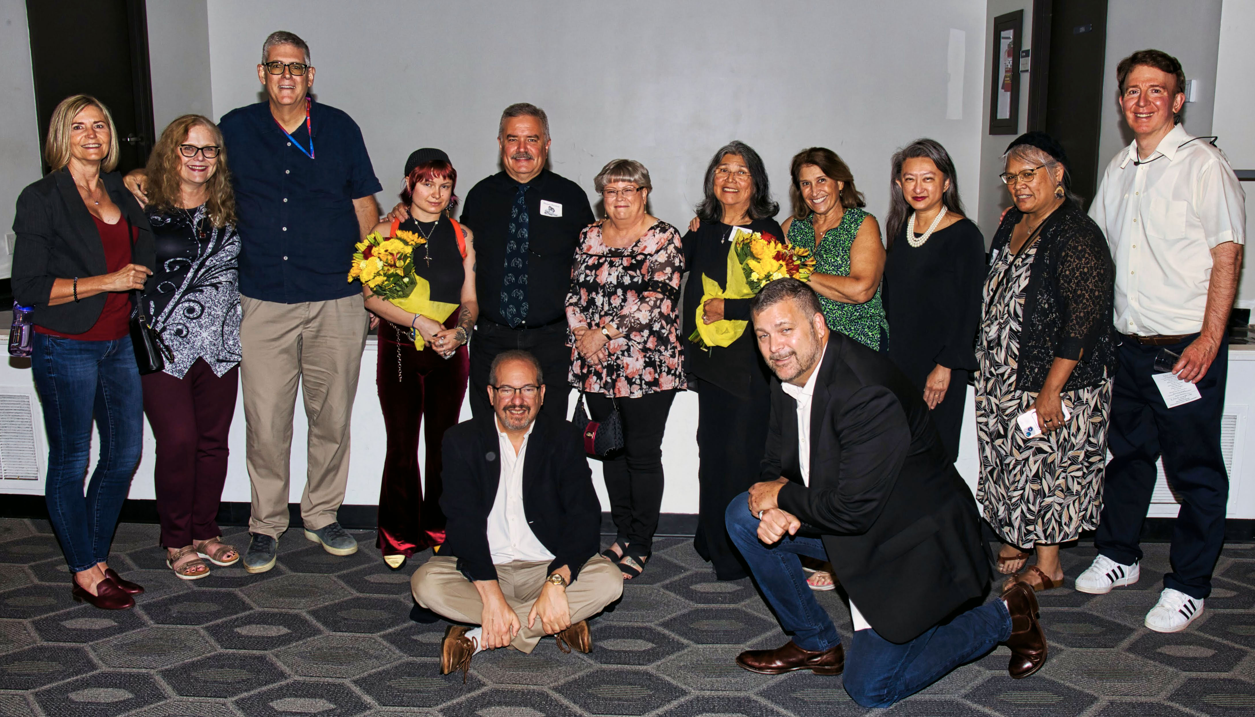 Memorial Speakers and family